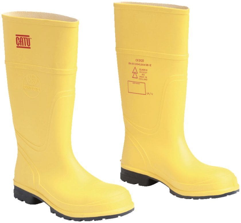 Catu - Bottes isolantes classe 0 (1 0000 V AC) jaune, taille 40/41