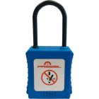 Catu - cadenas plastique bleu anse nylon 4mm clé aléatoire Z