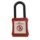 Catu - cadenas plastique rouge anse nylon 6mm clé aléatoire Z