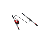 Catu - Détecteur de tension DC bipolaire 120-1500 V DC. Pointes Ø8 mm. Cable 2 m.