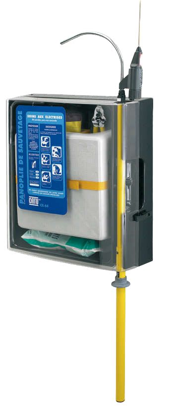 Catu - Panoplie de Sauvetage pour Poste - Risque Electrique. 36kv. FR/AR.