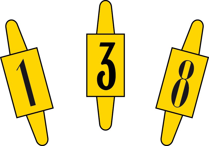 Catu - Alphabet format 13x20mm 26x10 caractères .