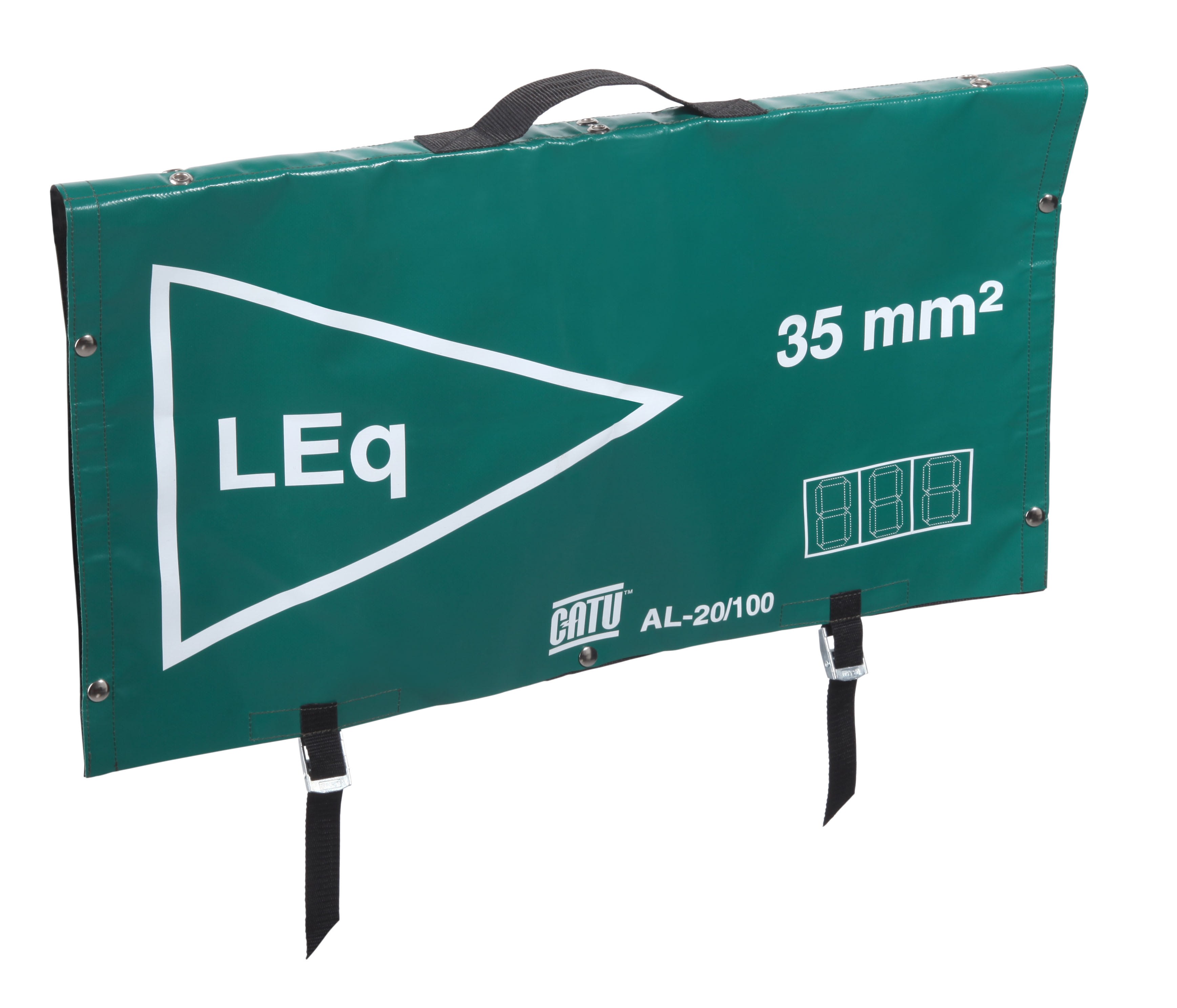 Catu - Sac fanion Liaison Equipotentielle LEq vert