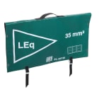 Catu - Sac fanion Liaison Equipotentielle LEq vert