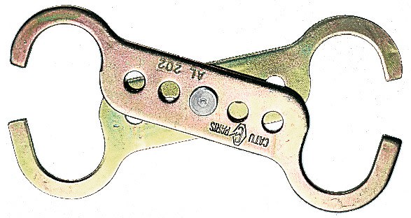 Catu - Pince de verrouillage multiple acceptant 4 cadenas.