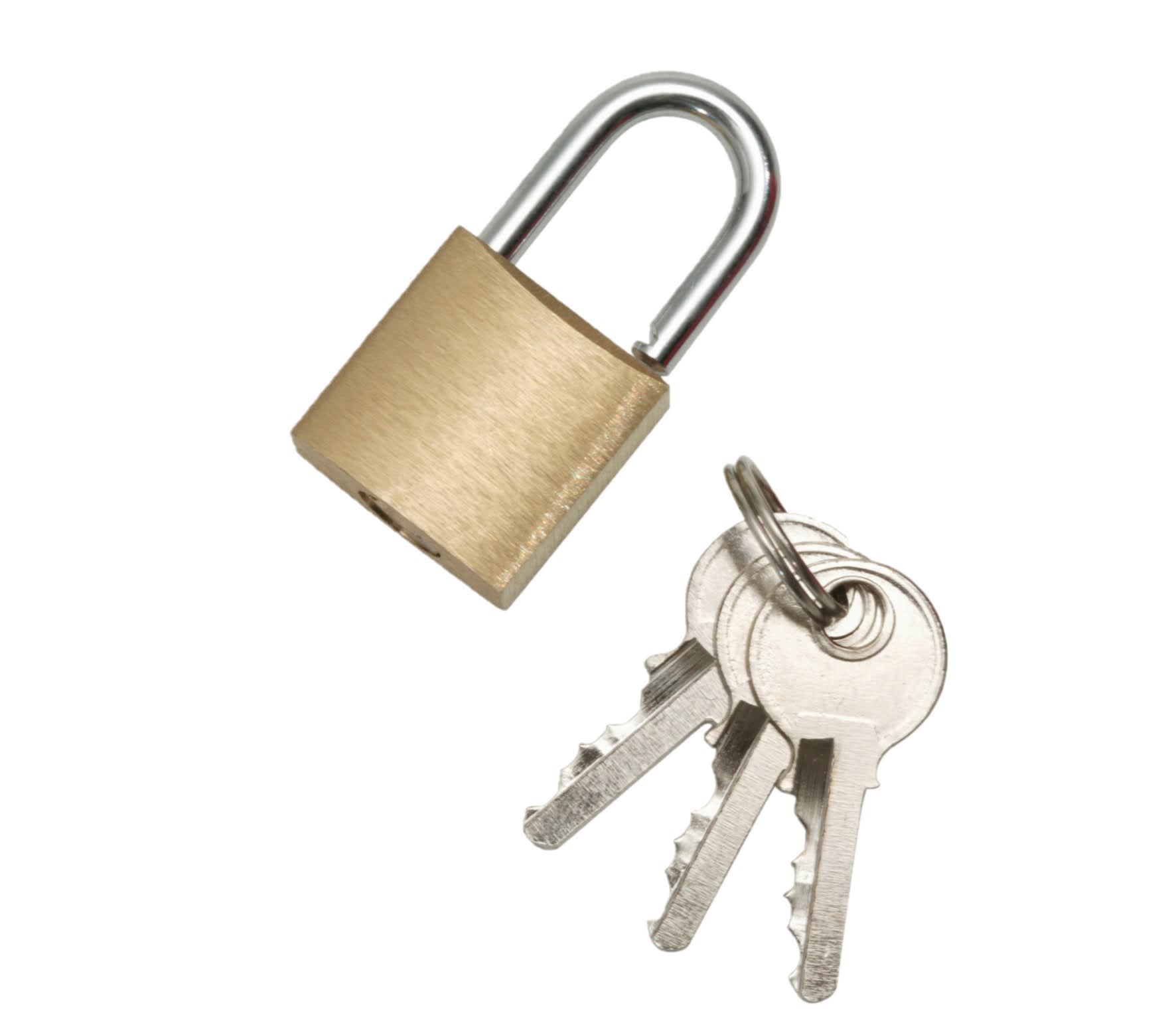 Catu - Cadenas de consignation en laiton sans coque 15mm Ø 3mm.