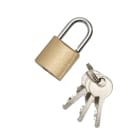 Catu - Cadenas de consignation en laiton sans coque 15mm Ø 3mm.