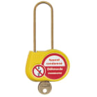 Catu - cadenas jaune 70mm d.4mm clé identique 222