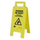 Catu - Balise de signalisation pliante "DANGER DE MORT".