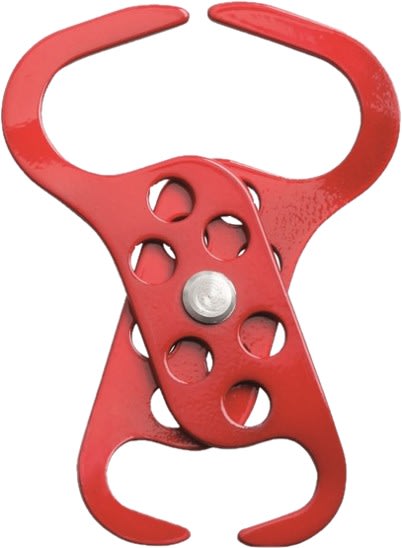 Catu - Moraillon crochet double Ø d'enserrage : 20 et 45 mm.