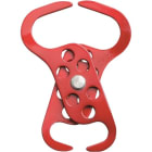 Catu - Moraillon crochet double Ø d'enserrage : 20 et 45 mm.