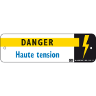 Catu - Affiche Alumétal de signalisation "Danger Haute Tension".
