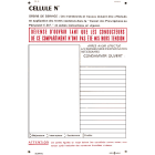 Catu - Affiche PVC de consignation "CELLULE ÉLECTRIQUE" 300 x 200 mm. Enedis : 3700321.