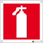 Catu - Pancarte extincteur. Matière : plastique. 200 x 200 mm.