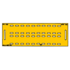Catu - Plaque alumétal d'identification " IACM" 20 caractères " 170 x 60 mm.