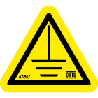 Catu - Signalisation autocollante "Terre" - 100mm.