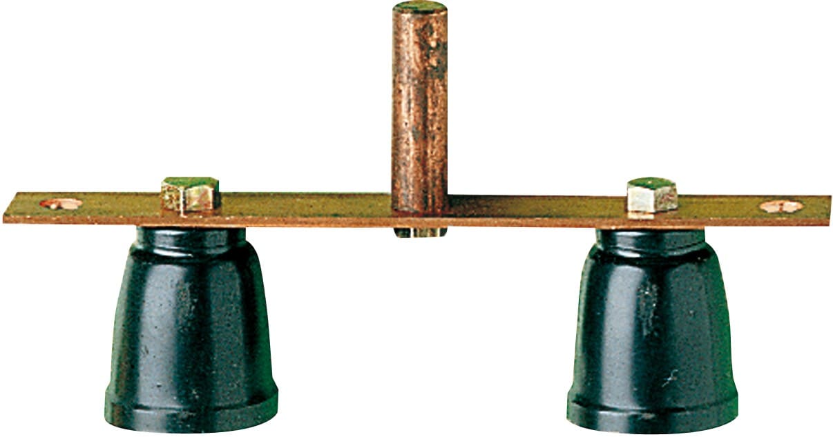 Catu - barrette de mise a la terre plastique sans socle