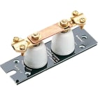 Catu - barrette de coupure porcelaine socle metal