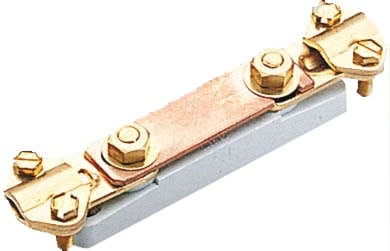 Catu - barrette de coupure basse socle plastique