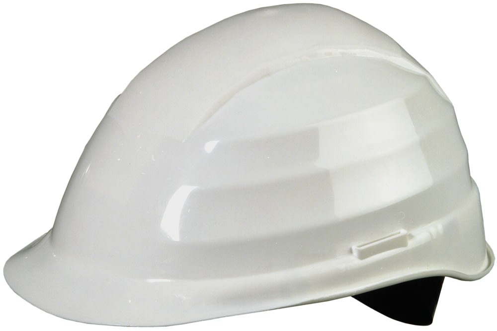 Catu - casque de protection pour électricien avec jugulaire, blanc