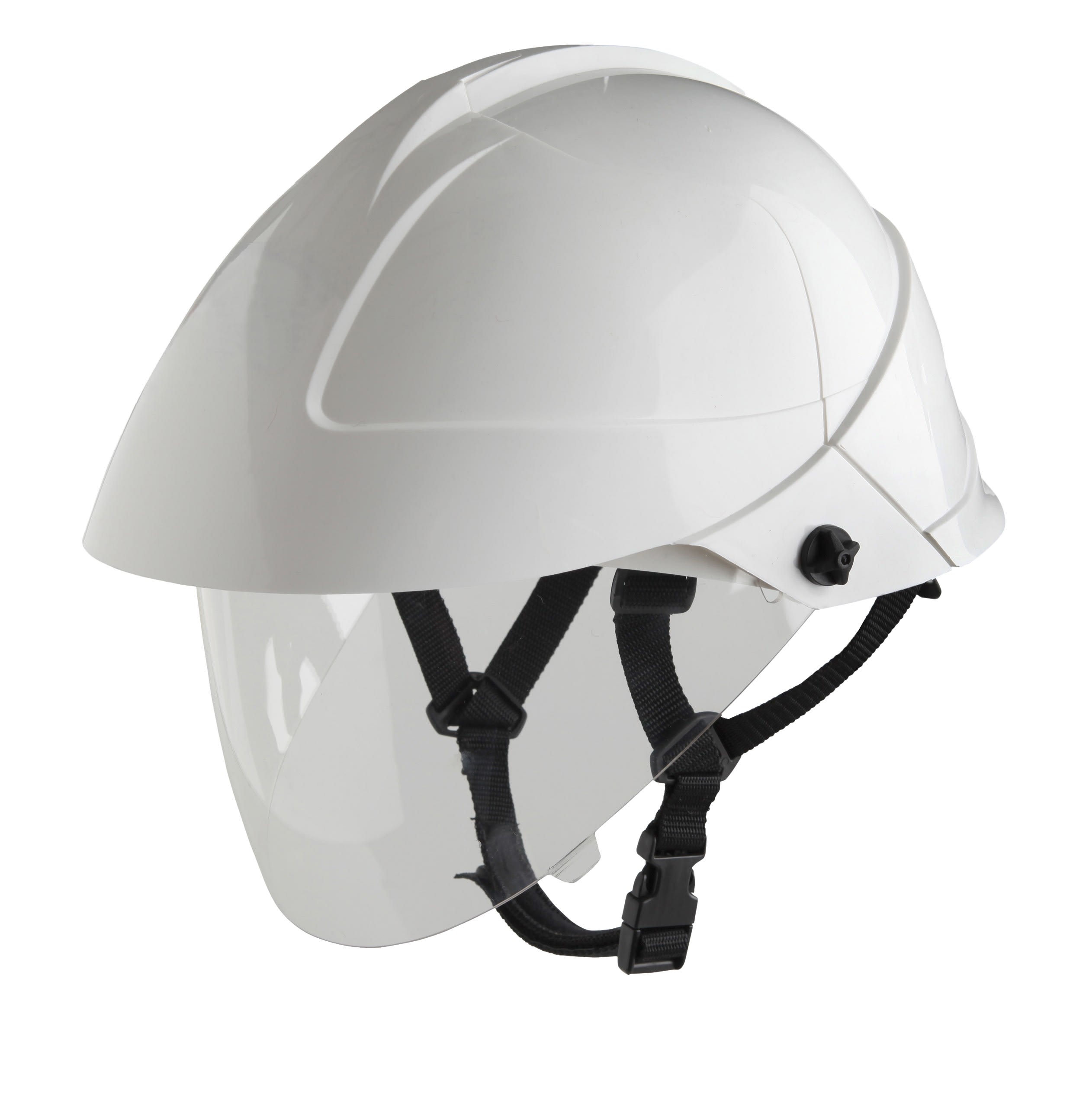Catu - Casque isolant électricien avec visière intégrée arcflash APC 1, blanc