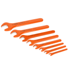 Catu - Jeu de 8 clés plates à fourche isolées de 8-10-11-12-13-14-17-19 mm.