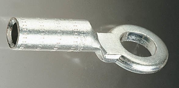 Catu - cosse cuivre étamé pour conducteurs 25/29mm² d.16,50mm