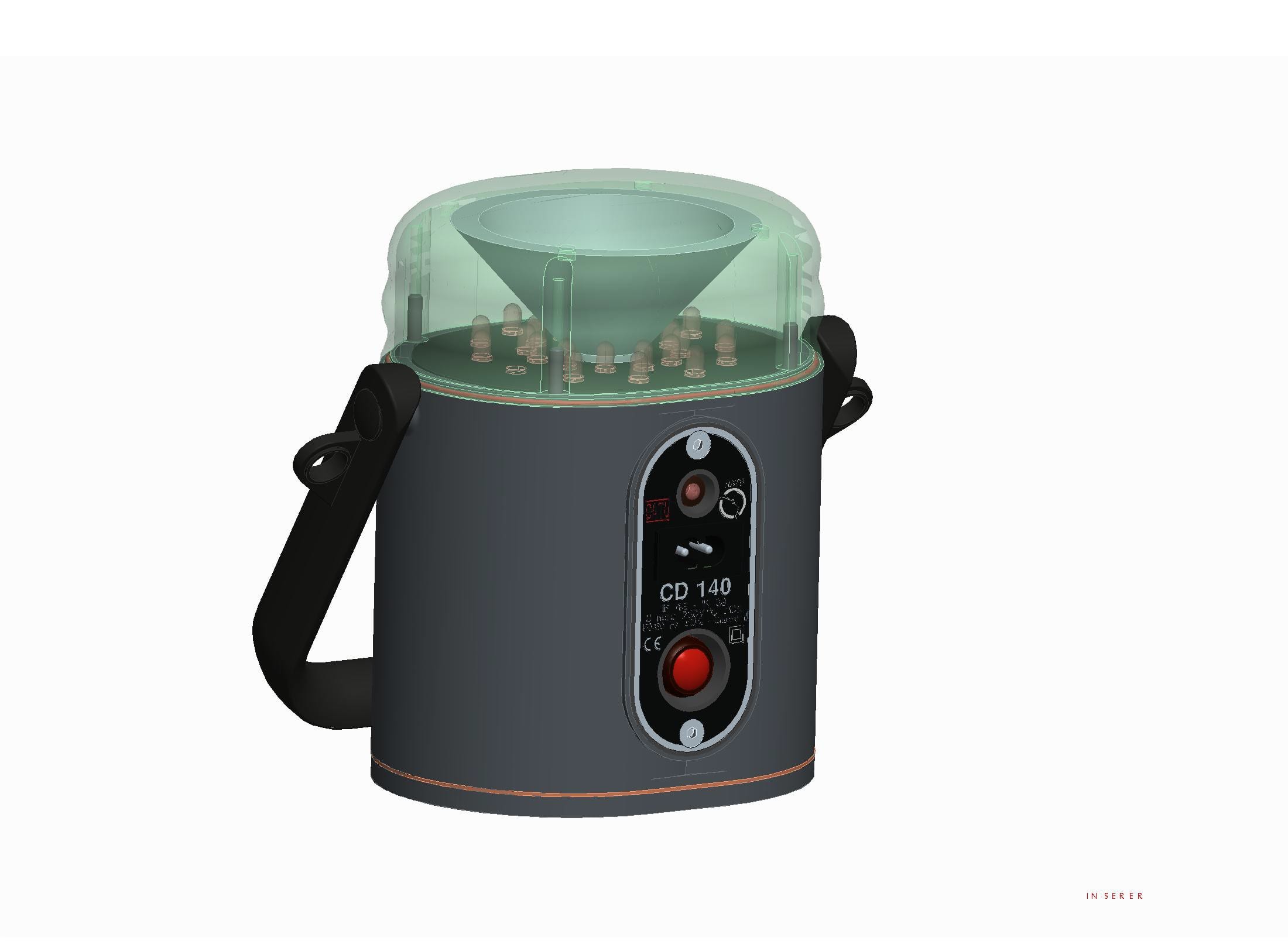 Catu - Feu de couverture de chantier pour la signalisation à distance