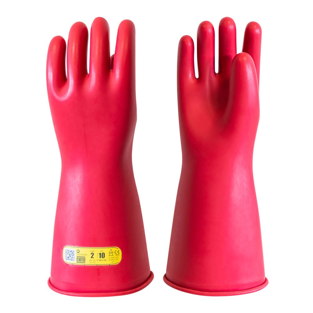 Catu - gants isolants cei classe 2 taille 11 rouge