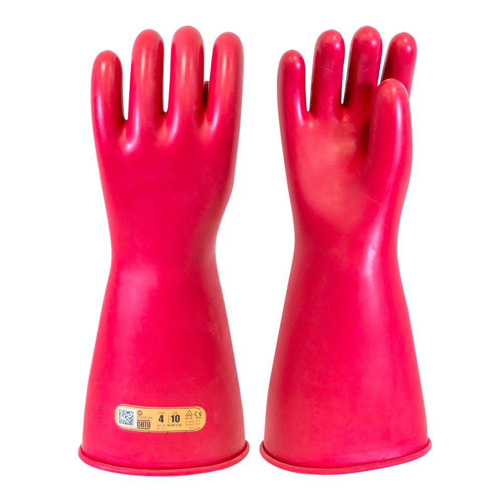 Catu - gants isolants cei classe 4 taille 11 rouge