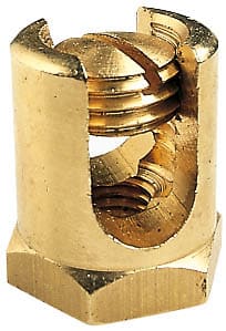 Catu - serre fil laiton d.10mm taraudage m7-150