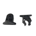 Catu - Support mural perche 28-30 mm, plastique semi-rigide.