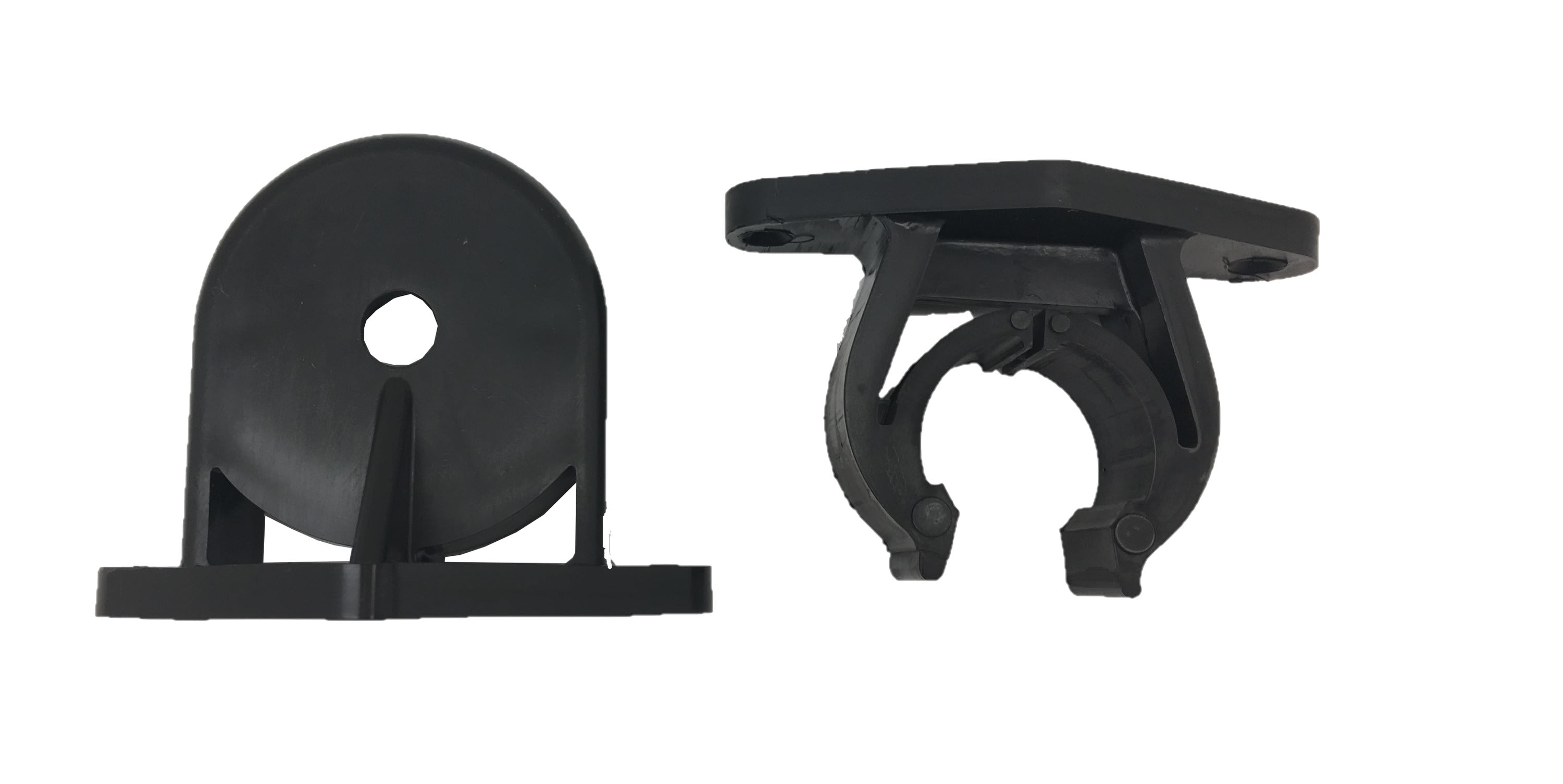 Catu - support mural de perche diam 32-36 mm, plastique semi-rigide.