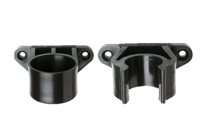 Catu - support mural de perche diam 28-30 mm, plastique semi-rigide.