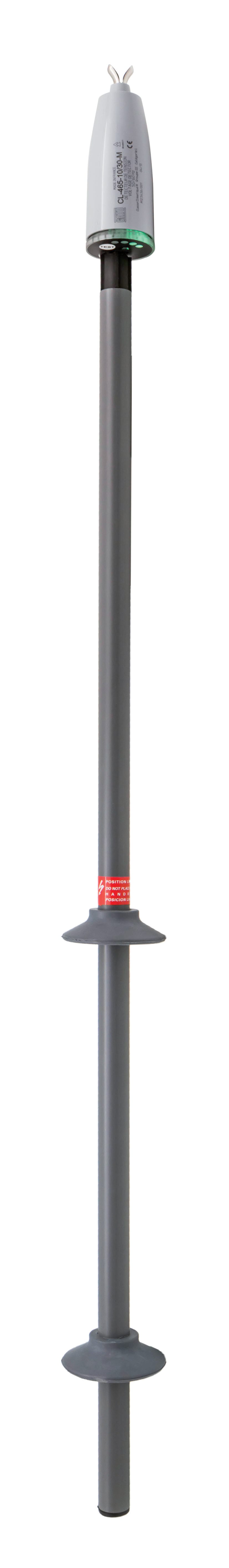 Catu - Détecteur de tension HTA IEC 10-30 kV, Indication lumineuse, Perche fixe