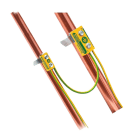 Catu - collier d'equipotentialite pour tuyau diamètre 32mm à 100mm