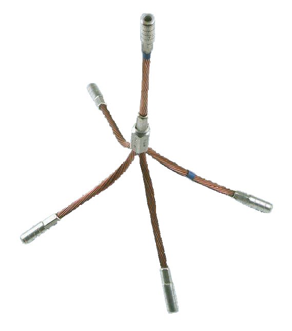 Catu - connecteur parallele de mise a la terre pour grille de terre