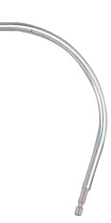 Catu - Crochet de sauvetage en métal, embout "C", livré avec 2 supports