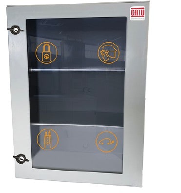 Catu - Coffret de rangement à équiper pour Gants, Tapis, Casques...