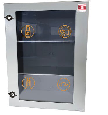 Catu - Coffret de rangement à équiper pour Gants, Tapis, Casques...