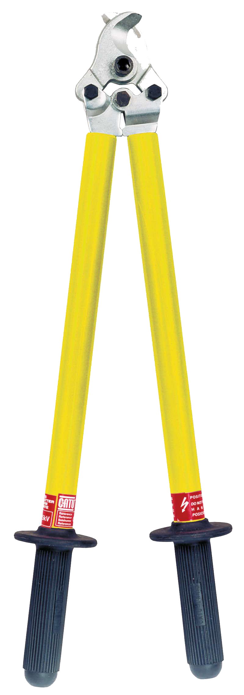 Catu - Cisaille coupe-câbles, ouverture 30 mm, isolement nominal 25 kV