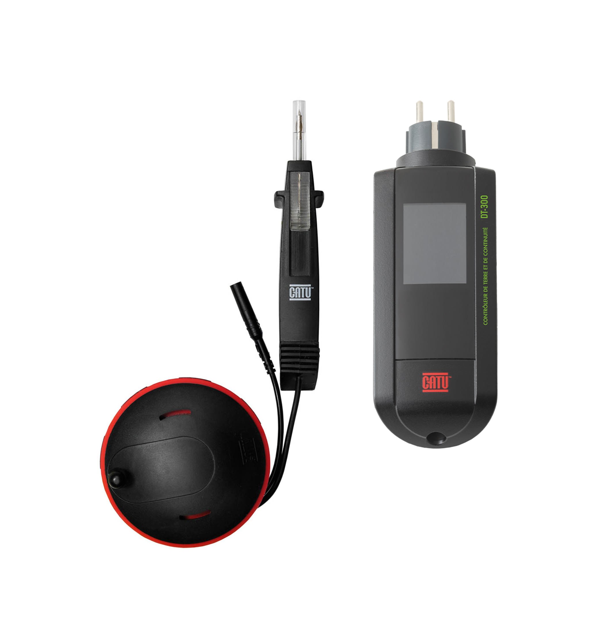 Catu - Contrôleur-Mesureur de terre et continuité avec enrouleur
