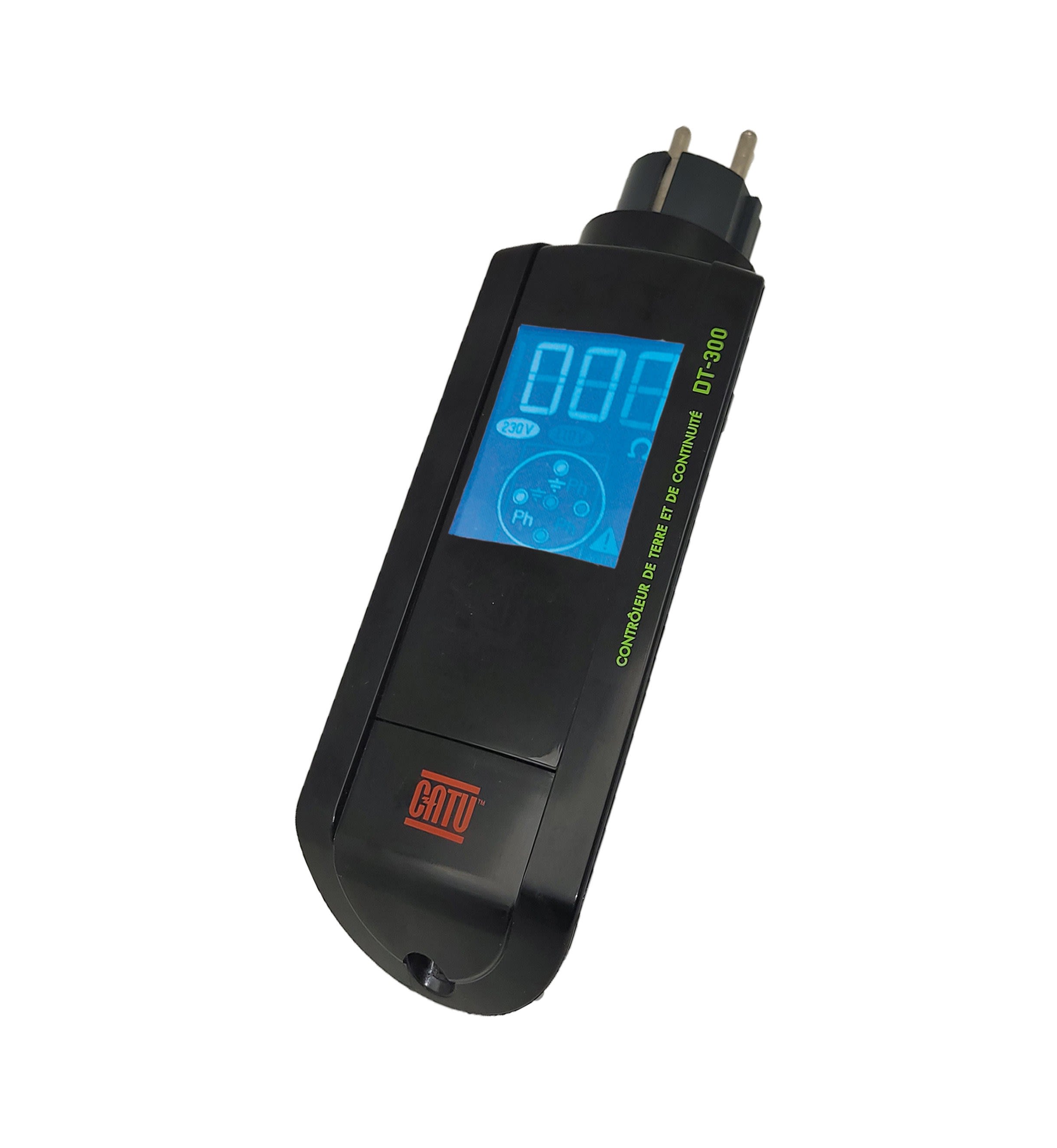 Catu - Contrôleur-Mesureur de terre et continuité sans enrouleur