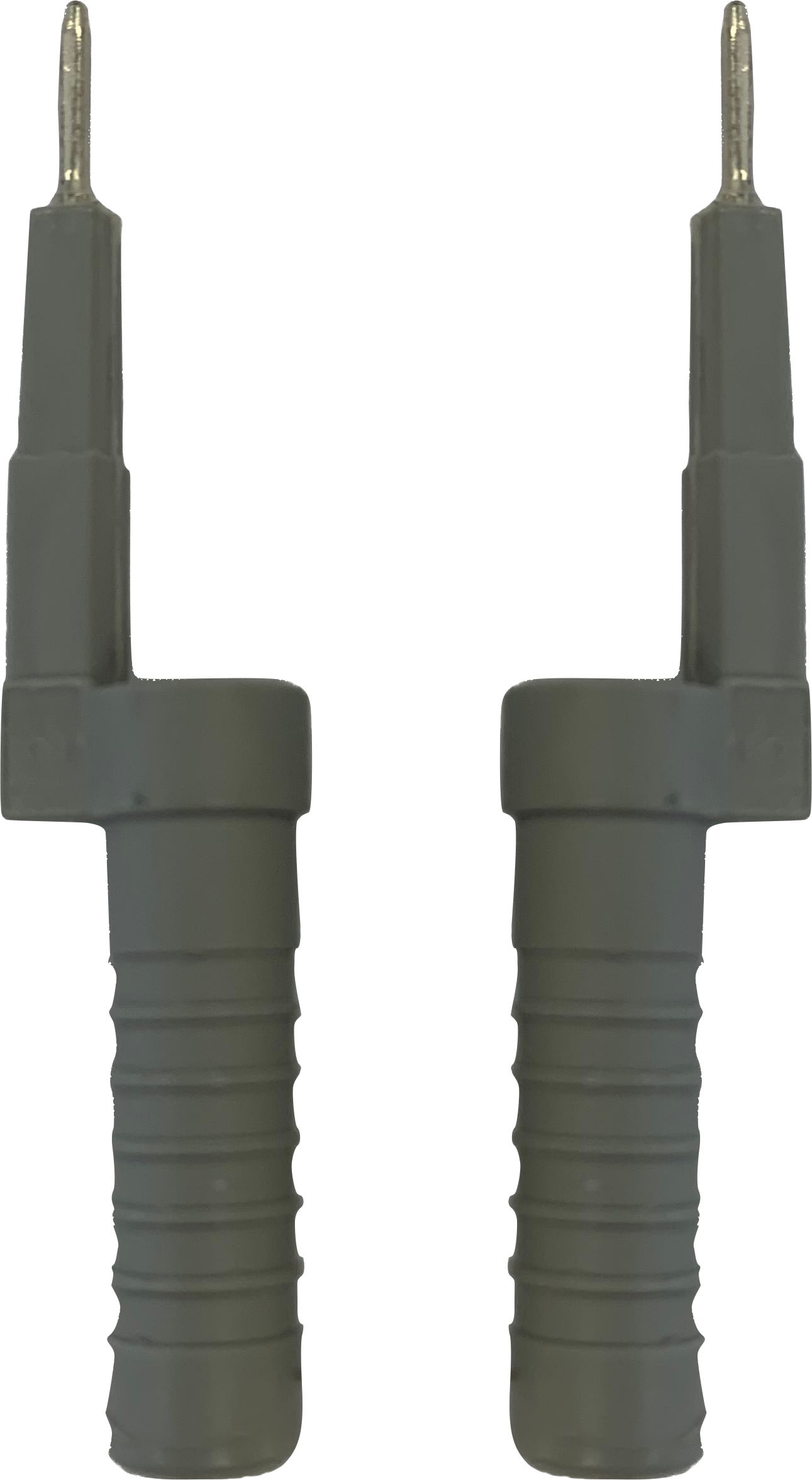 Catu - Jeu de 2 adapteurs de pointes de test pour fiche diamètre 4 mm