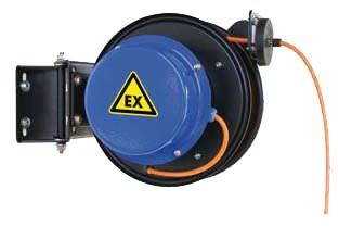 Catu - enrouleur de mise à la terre 15m câble 6mm² ATEX