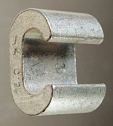 Catu - connecteur derivation en C en cuivre etame 2x29mm²