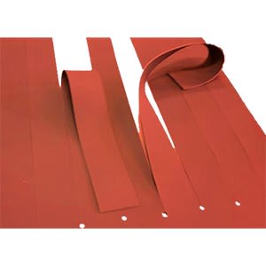 Catu - Nappe isolante à franges en élastomère certifié IEC 61112:2009 classe 0, 1 x 3 m