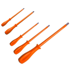 Catu - Kit 5 tournevis isolés pour travaux sous tension conforme IEC 60900