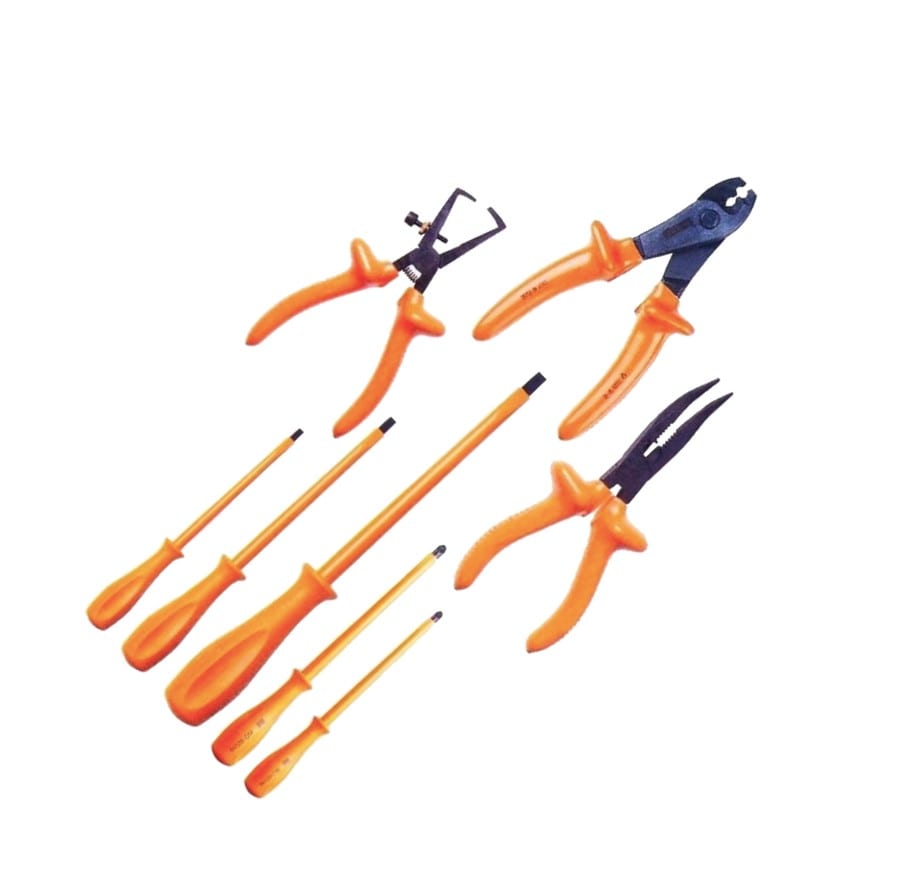 Catu - Kit 5 tournevis isolés pour travaux sous tension conforme IEC 60900