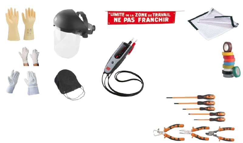 Catu - Kit intervention électrique : l'essentiel pour la BT,NF C18-510 habilitation B1.